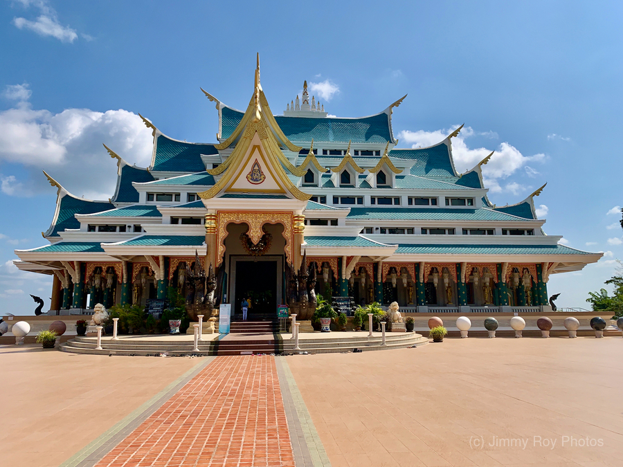 The stylish Wat Pa Phu Kon 2  Print