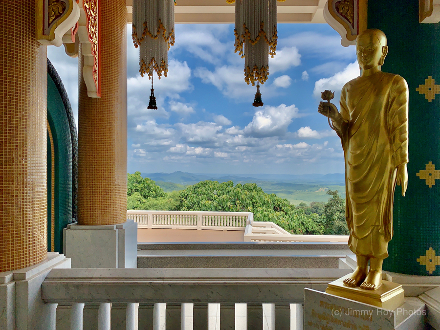 The stylish Wat Pa Phu Kon 5  Print