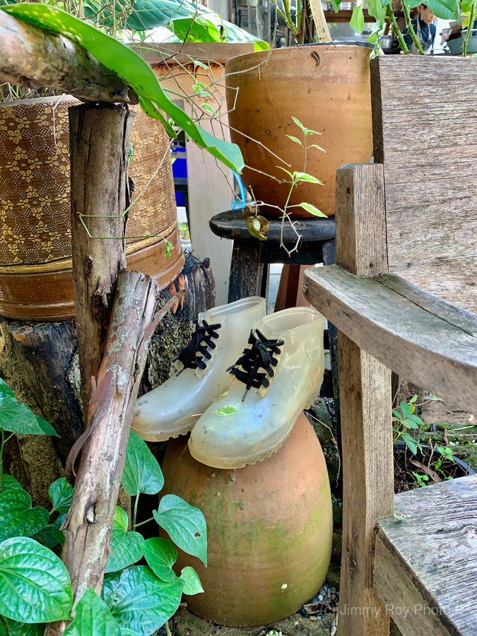 Transparent Boots  Print