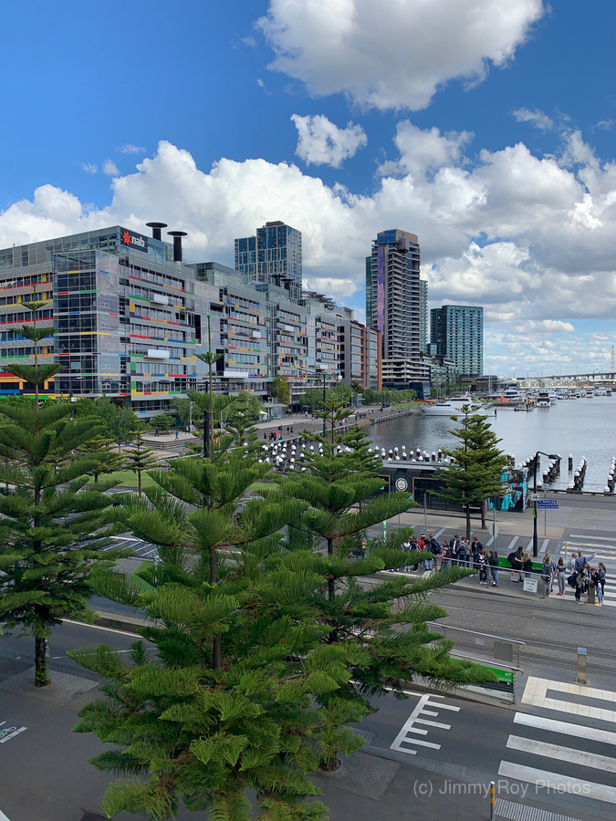 Victoria Harbour in Melbourne 2  Print