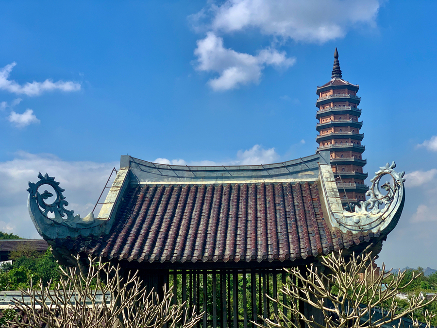Vietnamese Pagoda  Print