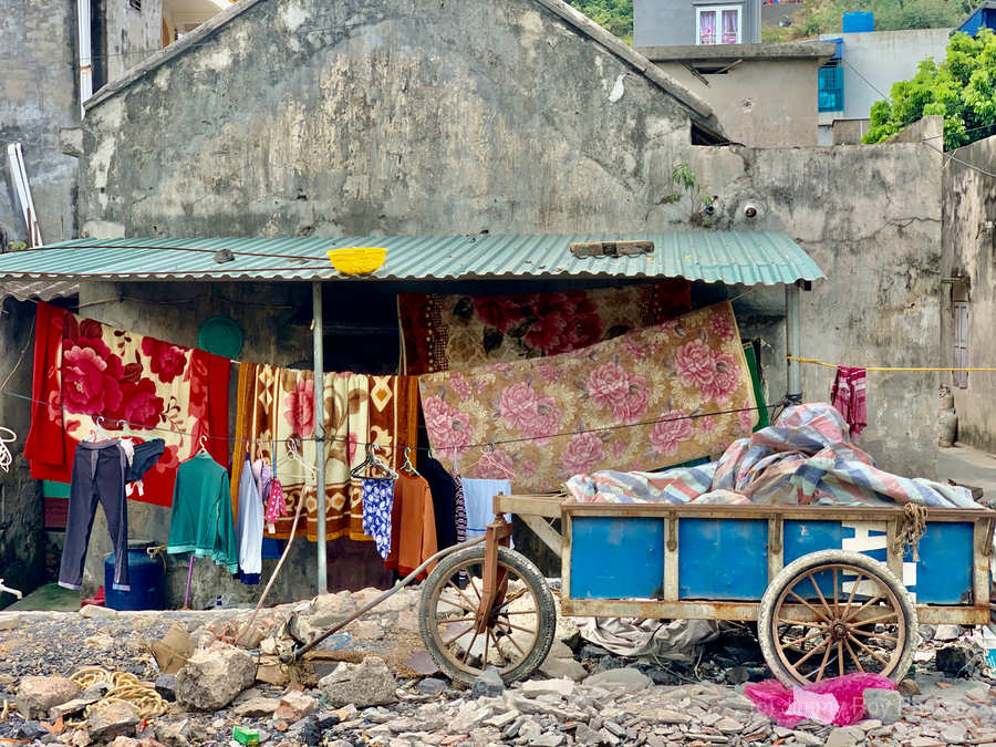 Waiting for the Laundry to Dry  Print