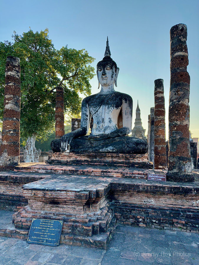 Wat Mahathat Temple Old Sukhothai Thailand 3  Print