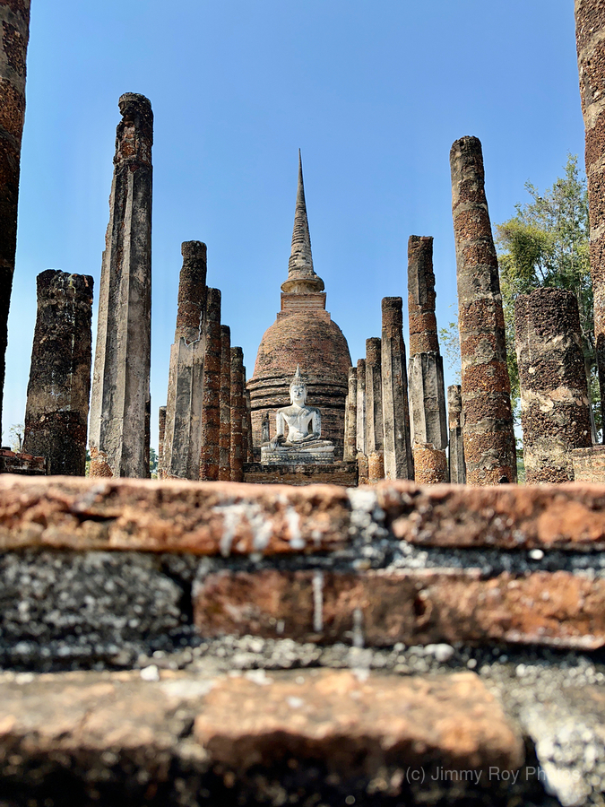 Wat Sa Si Temple 1  Print