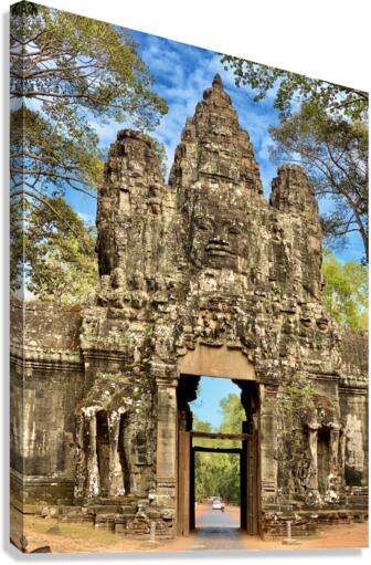 Angkor Wat Temple 14 Canvas Print