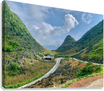 Little Peak House Canvas Print