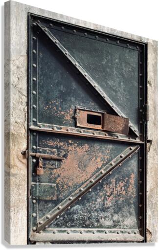 Behind Closed Door Canvas Print