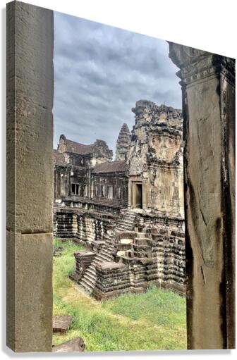 Angkor Wat Temple 18 Canvas Print