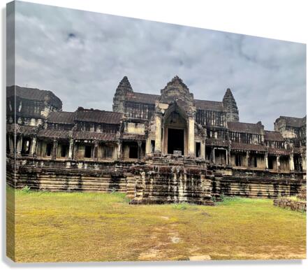 Angkor Wat Temple 15 Canvas Print