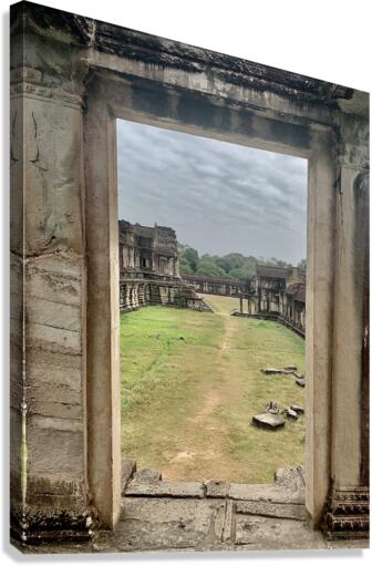 Angkor Wat Temple 17 Canvas Print