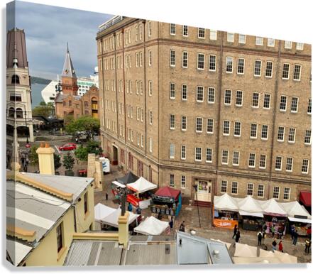 Market Street Canvas Print