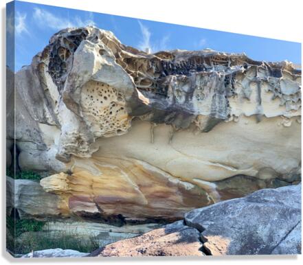 Special Rock Art Canvas Print