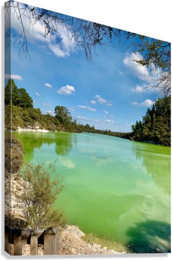 Green Lake Canvas Print
