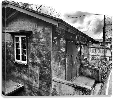 BW House Canvas Print