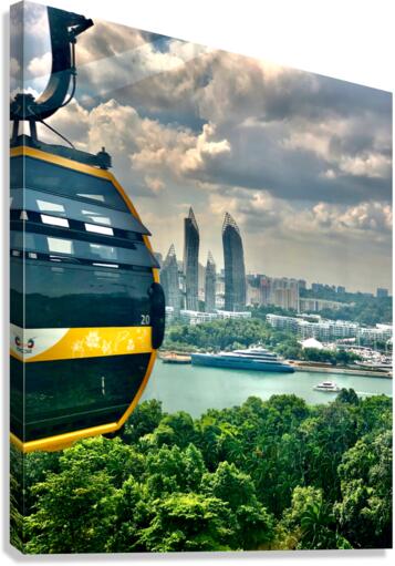 Look it s Singapore Canvas Print