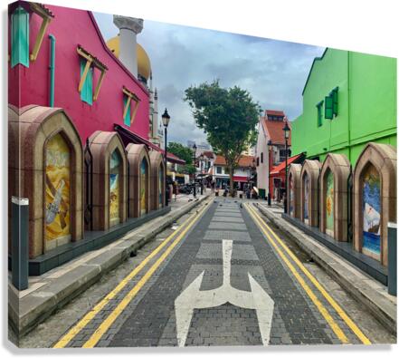 Which Way Out of the Mosque Canvas Print