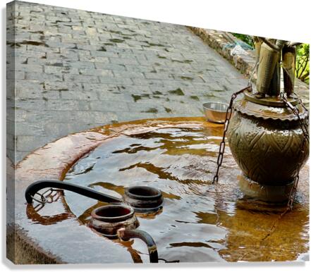 Sri Lankan Holy Water Canvas Print