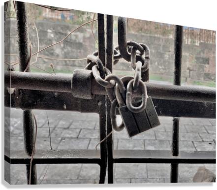 Locked Up Canvas Print