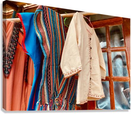 Village Clothing Canvas Print