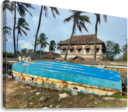 Living by the Beach Canvas Print