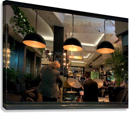 Jazz that Back Window Canvas Print