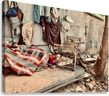 Can You Watch My Seat Canvas Print