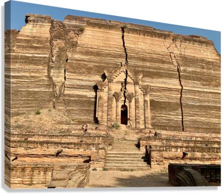 Mingun Pahtodawgyi 1 Canvas Print