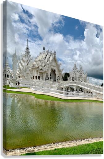 Wat Rong Khun White Temple 1 Canvas Print