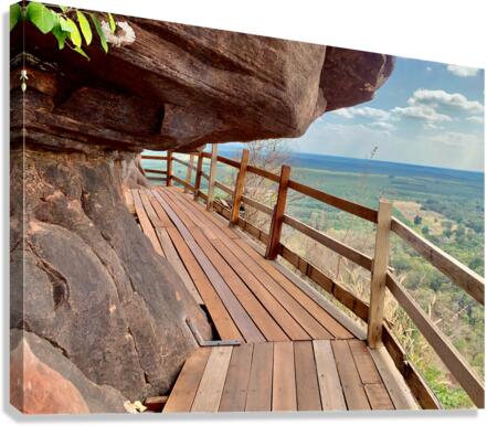 The Amazing Wat Phu Tok 1 Canvas Print