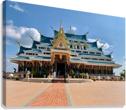 The stylish Wat Pa Phu Kon 2 Canvas Print
