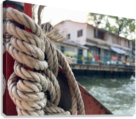 Tied to this Photo Canvas Print