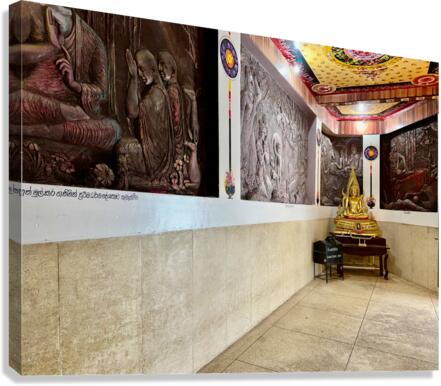 Buddha in the Corner Canvas Print