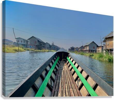 Inle Lake Boat Tour Canvas Print