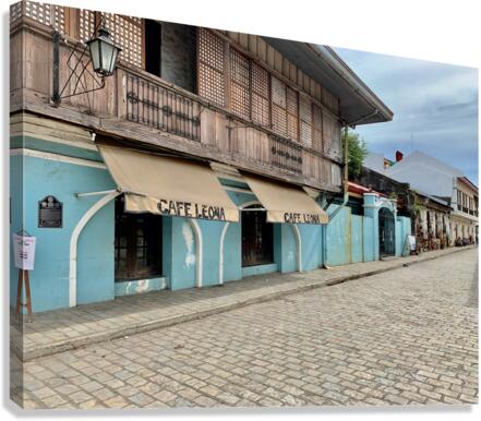 Empty Vigan Street Canvas Print