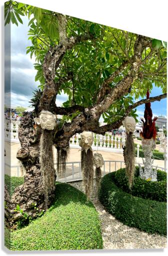 Heads Hanging Canvas Print