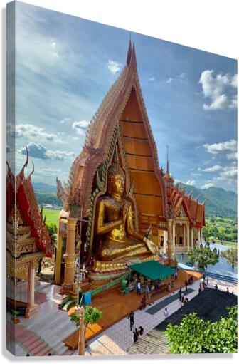 Wat Tham Suea 2 Canvas Print