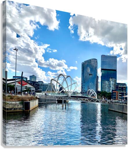 Around Yarra River in Melboune 2 Canvas Print