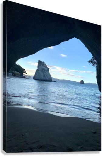 Cathedral Cove New Zealand 1 Canvas Print