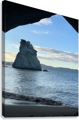 Cathedral Cove New Zealand 4 Canvas Print
