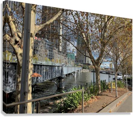 Yarra River in Melboune 3 Canvas Print