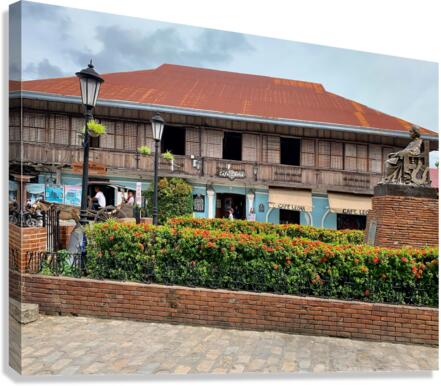 Centre of Vigan Canvas Print