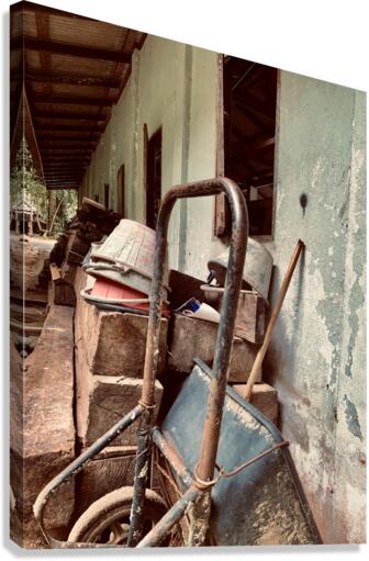 Gardening Tools Canvas Print
