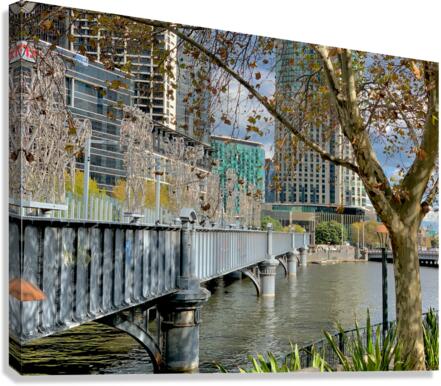 Around Yarra River in Melboune 4 Canvas Print