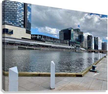 Around Yarra River in Melboune 1 Canvas Print