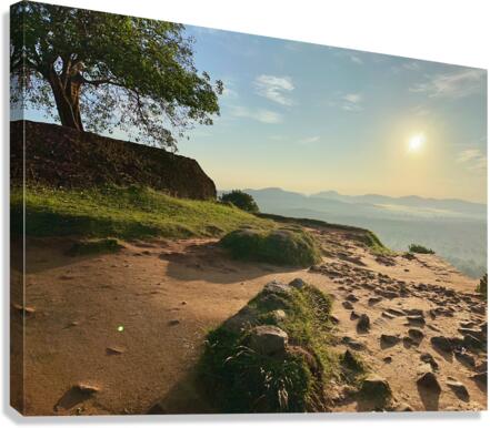 Sunrise on Top of Sigiriya Sri Lanka 10  Impression sur toile