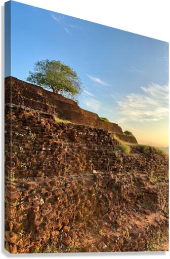 Sunrise on Top of Sigiriya Sri Lanka 13 Canvas Print