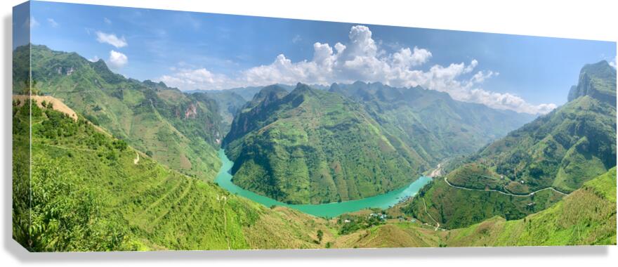 Ma Pi Leng Pass Ha Giang Vietnam 2 Canvas Print