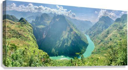 Ma Pi Leng Pass Ha Giang Vietnam 1 Canvas Print