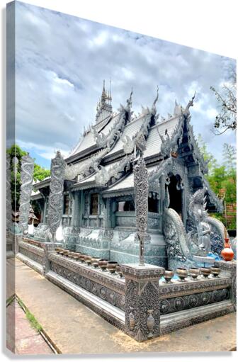 The Silver Temple Wat Sri Suphan Chiang Mai Thailand Canvas Print