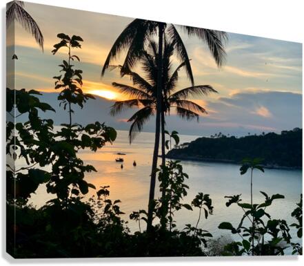 Calm Sunset 2 Canvas Print